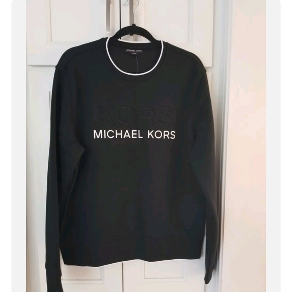 MICHAEL Michael Kors Other - NWOT! Michael Kors Men's X-Large Crewneck Sweatshirt MK Logo Black